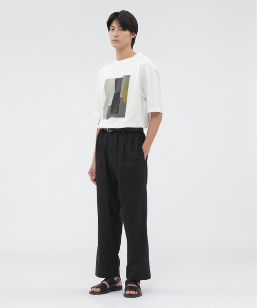 MARGARET HOWELL（マーガレットハウエル）の「SUMMER WOOL TROUSERS（その他パンツ・メンズ・ネイビー/ブラック・LARGE/MEDIUM/SMALL）」の8枚目の写真