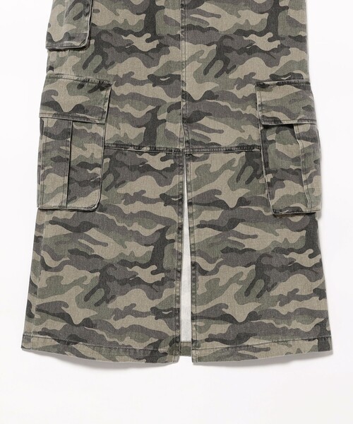 Ray BEAMS（レイビームス）の「カーゴ ポケット タイト スカート（スカート・レディース・ブラック/オリーブ・1/0）」の18枚目の写真