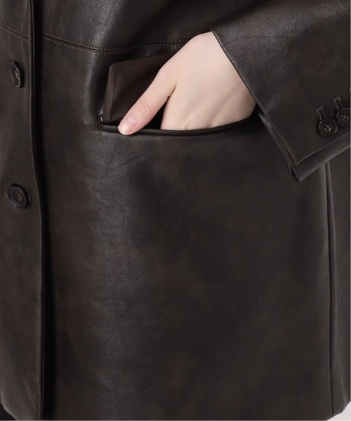 フェイクレザー/フェイクスエードジャケット（その他アウター