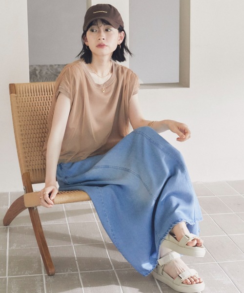 Doux archives(ドゥアルシーヴ)の「BETWEENロゴキャップ(キャップ・レディース・チャコールグレー/ベージュ/ブラウン・FREE)」の20枚目の写真