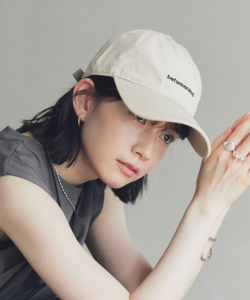 Doux archives(ドゥアルシーヴ)の「BETWEENロゴキャップ(キャップ・レディース・チャコールグレー/ベージュ/ブラウン・FREE)」の17枚目の写真