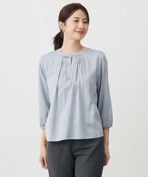 プロビスストライプ&チェック カットソー