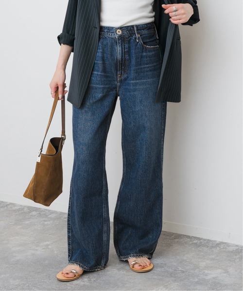 Spick & Span(スピックアンドスパン)の「upper hights/アッパーハイツ 別注THE CLARA(デニムパンツ・レディース・ダークブルー/ブルー・25/24/23/22)」の5枚目の写真