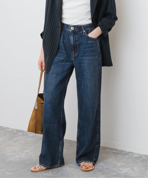 Spick & Span(スピックアンドスパン)の「upper hights/アッパーハイツ 別注THE CLARA(デニムパンツ・レディース・ダークブルー/ブルー・25/24/23/22)」の8枚目の写真