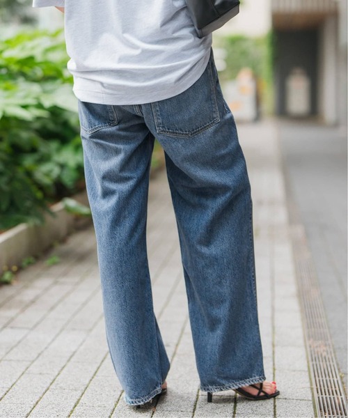 Spick & Span(スピックアンドスパン)の「upper hights/アッパーハイツ 別注THE CLARA(デニムパンツ・レディース・ダークブルー/ブルー・25/24/23/22)」の14枚目の写真