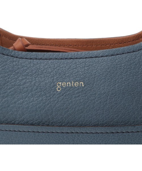 genten（ゲンテン）の「タスカ ショルダーバッグM（ショルダーバッグ・レディース・グレー/ネイビー/グレイッシュベージュ/ブルー・FREE）」の8枚目の写真