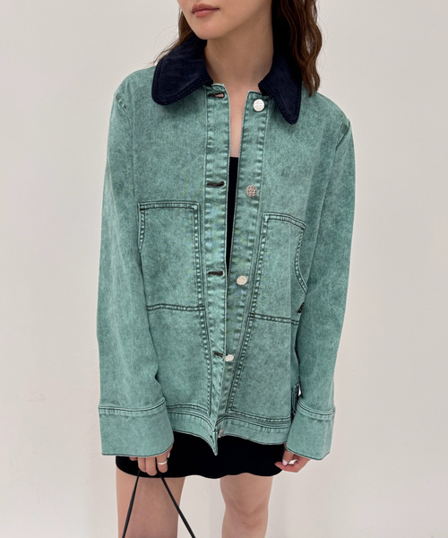 BAUM UND PFERDGARTEN デニムジャケット BAUM UND PFERDGARTEN/バウム ウンド ヘルガーデン】PRE デニム