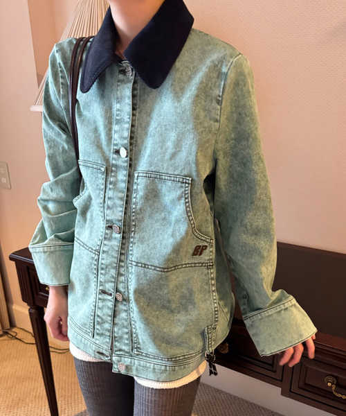 baum und pferdgarten カバーオール チェック コート 新品】【BAUM UND PFERDGARTEN】カバーオールチェックコート baum und