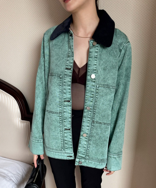 【美品タグ付】EDIT.FOR LULUデニム バウムウンドヘルガーデン EDIT.FOR LULU｜【BAUM UND PFERDGARTEN/バウム ウンド ヘル