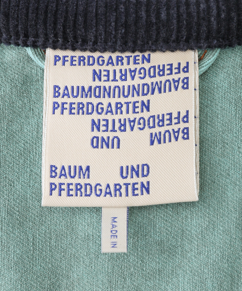 BAUM UND PFERDGARTEN/バウム ウンド ヘルガーデン】PRE デニム
