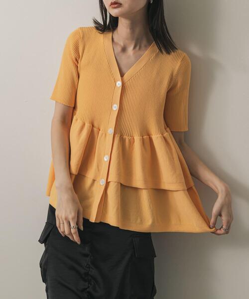 セシリーバンセンペプラムカーディガン カーディガン | CECILIE BAHNSEN (Women)/セシリー バンセン | 三越