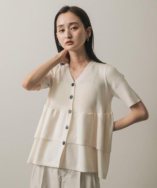 セシリーバンセンペプラムカーディガン カーディガン | CECILIE