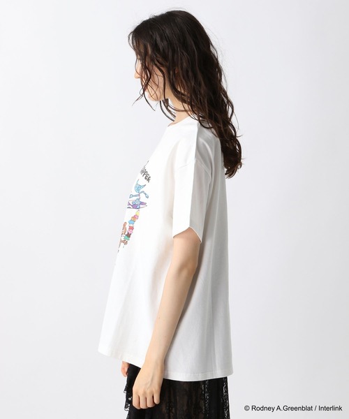 FOREVER 21（フォーエバー トゥエンティーワン）の「【パラッパラッパー】ピグメント加工グラフィックTシャツ（Tシャツ/カットソー・レディース・オフホワイト/チャコールグレー・FREE）」の17枚目の写真