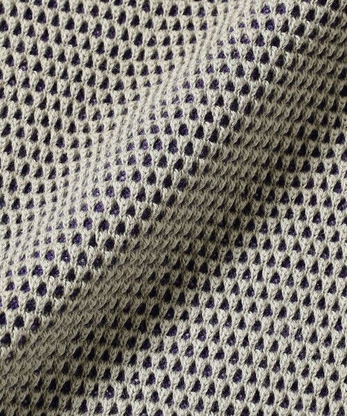 BEAMS（ビームス）の「12ゲージ リブ ワッフル クルーネック ニット（ニット/セーター・メンズ・グレー/ネイビー・S/M/L/XL）」の12枚目の写真