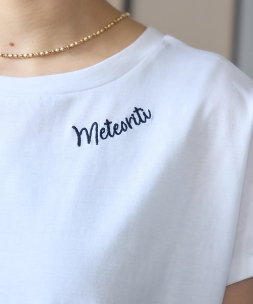セール】【KATHARINE ROSS】刺しゅうロゴカットソー（Tシャツ