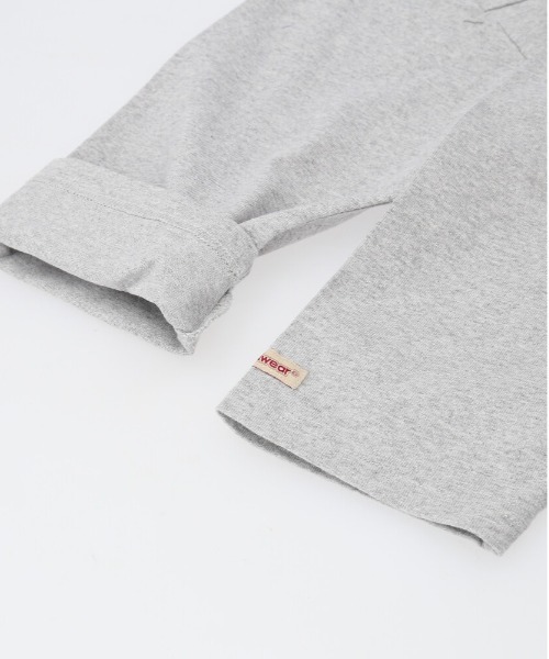 BACKYARD FAMILY(バックヤードファミリー)の「Goodwear USAコットン切替7分袖T(Tシャツ/カットソー・メンズ・杢グレー/グレイッシュベージュ/ブルーグレー/ブラック/オリーブ/ホワイト/ネイビー・XL/M/S/L)」の15枚目の写真