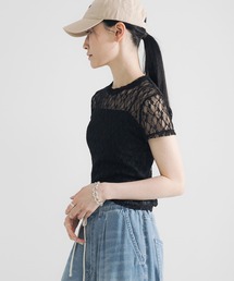 URBAN RESEARCH | ストレッチレースTシャツ(Tシャツ/カットソー)