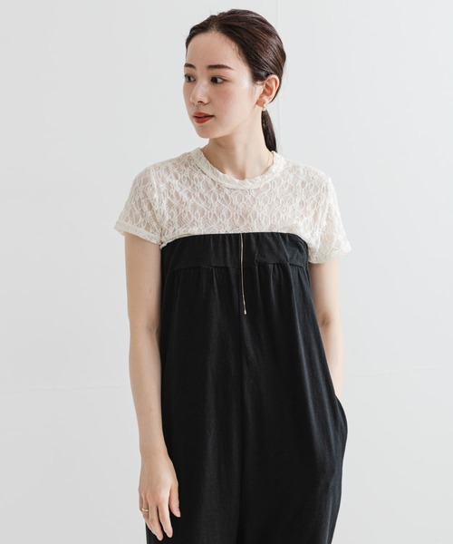 ストレッチレースTシャツ URBAN RESEARCH tシャツ ストレッチレースTシャツ レディース
