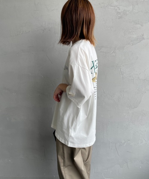 NORDISK/ノルディスク] 別注 HYGGE フィッシュ バックプリントT