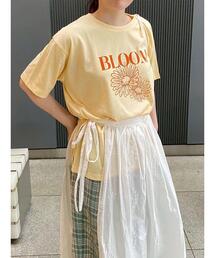 ehka sopo | 花モチーフTシャツ(Tシャツ/カットソー)