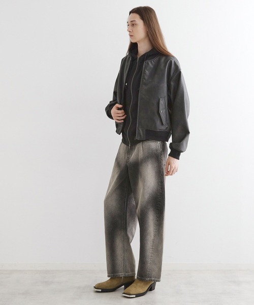 tk.TAKEO KIKUCHI（ティーケータケオキクチ）の「ウエスタンスタッズブーツ（ブーツ・メンズ・ベージュ系4/ブラック・55/65/75）」の9枚目の写真