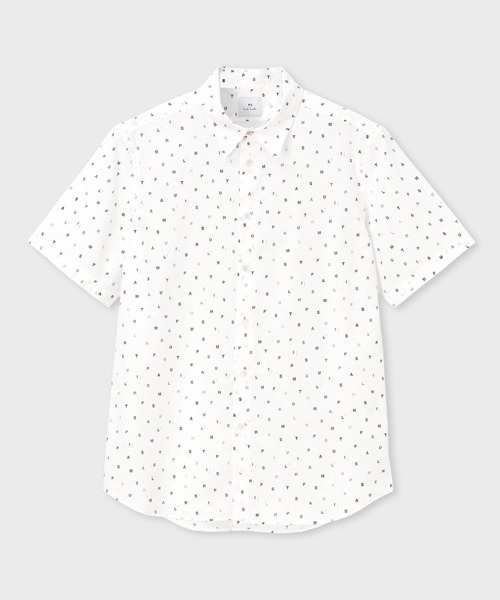 PS Stamp” 半袖シャツ【252313 619PN】（シャツ/ブラウス）｜PS