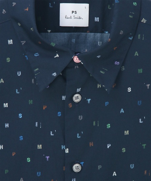 PS Stamp” 半袖シャツ【252313 619PN】（シャツ/ブラウス）｜PS