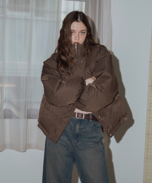 オーバーサイズモンスターダウンジャケット（モッズコート）｜Mili