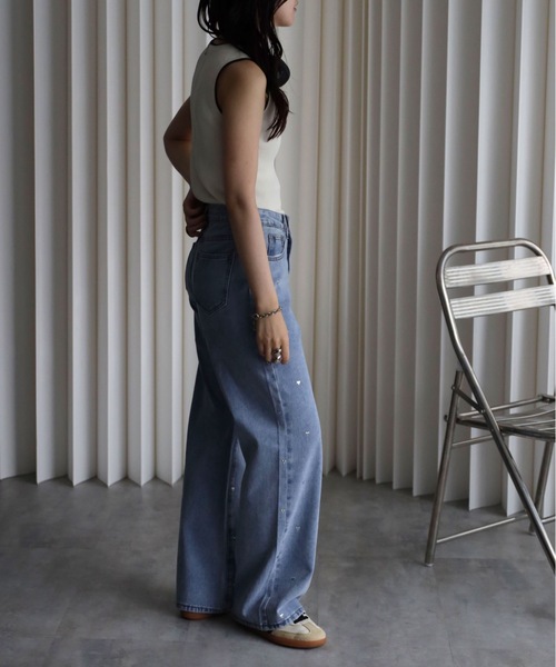 model：164cm. 着用サイズ：FREE