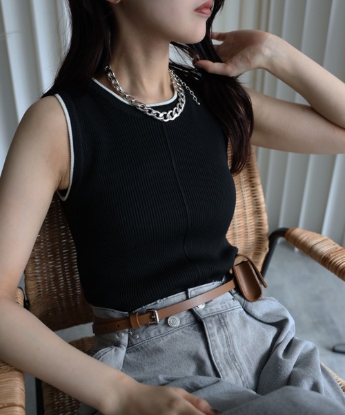 model：164cm. 着用サイズ：FREE