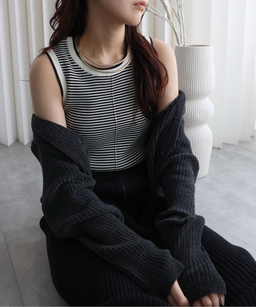 model：164cm. 着用サイズ：FREE