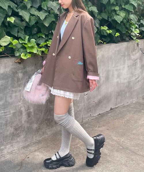 HELLO.SANFRANCISCO/ハローサンフランシスコ】ネーム刺繍マーガレット