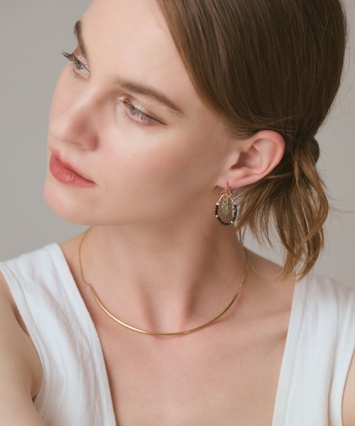 K5アベンチュリンピアスチャーム（チャーム）｜agete（アガット）の