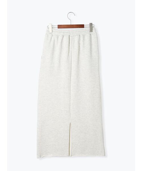 Te chichi TERRASSE（テチチテラス）の「裏毛カットタイトスカート（スカート・レディース・ブラック/カーキ/グレー・F）」の16枚目の写真