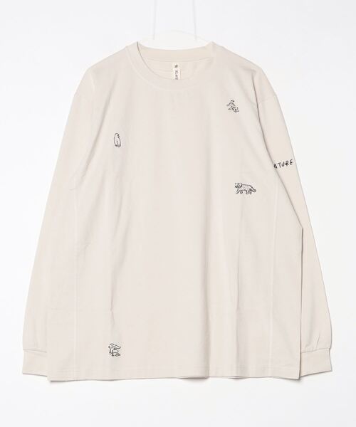 KEEN(キーン)の「Us4 HARVEST NATURE LIVES LS TEE /アスフォー ハーベスト ネイチャー リブズ ロングスリーブ ティー(Tシャツ/カットソー・レディース・アイボリー・S/M/L/XL)」の1枚目の写真