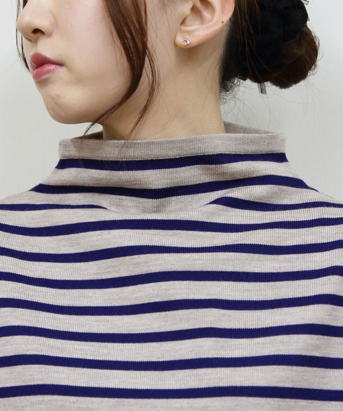 tシャツ Tシャツ ORCIVAL | リブ モックネックプルオーバー WOMEN レディース