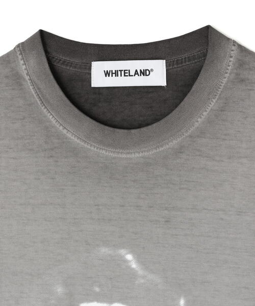 WHITELAND(ホワイトランド)の「WHITELAND/ホワイトランド/FACE TEE(Tシャツ/カットソー・メンズ・ブラック・F)」の2枚目の写真