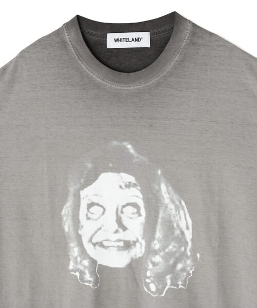 WHITELAND(ホワイトランド)の「WHITELAND/ホワイトランド/FACE TEE(Tシャツ/カットソー・メンズ・ブラック・F)」の3枚目の写真