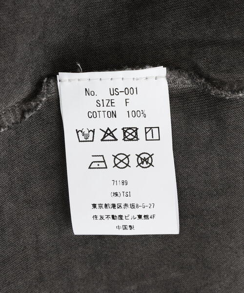 WHITELAND(ホワイトランド)の「WHITELAND/ホワイトランド/FACE TEE(Tシャツ/カットソー・メンズ・ブラック・F)」の7枚目の写真