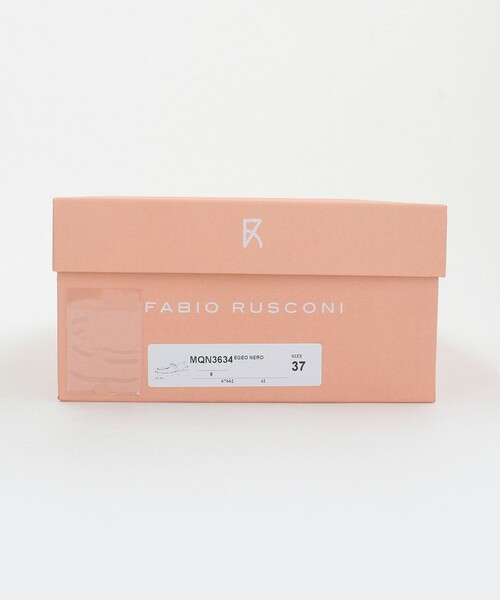 FABIO RUSCONI(ファビオルスコーニ)の「<FABIO RUSCONI>Tストラップ ローファー< Select by EMMEL REFINES >(ローファー・レディース・ブラック・37/38)」の12枚目の写真