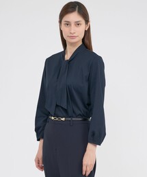 Paul Stuart（ポールスチュアート）の「【ウォッシャブル/接触冷感】ウーヴンジャージー　プルオーバー（シャツ/ブラウス）」