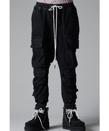 ROYAL FLASH | A.F ARTEFACT/エーエフ・アーティファクト/COATED SAROUEL CARGO JOGGER DENIM/ag-12042(デニムパンツ)