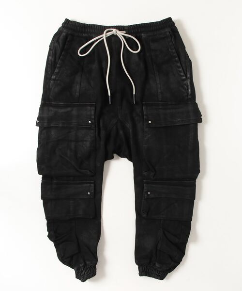 ROYAL FLASH(ロイヤルフラッシュ)の「A.F ARTEFACT/エーエフ・アーティファクト/COATED SAROUEL CARGO JOGGER DENIM/ag-12042(デニムパンツ・メンズ・ブラック・2/3)」の10枚目の写真