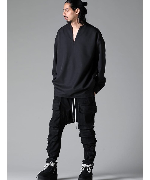 ROYAL FLASH(ロイヤルフラッシュ)の「A.F ARTEFACT/エーエフ・アーティファクト/COATED SAROUEL CARGO JOGGER DENIM/ag-12042(デニムパンツ・メンズ・ブラック・2/3)」の8枚目の写真