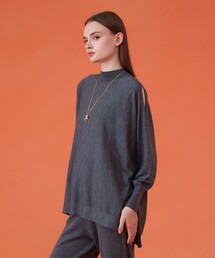 ANAYI（アナイ）の「ランダムドットプリントスカーフ プルオーバー