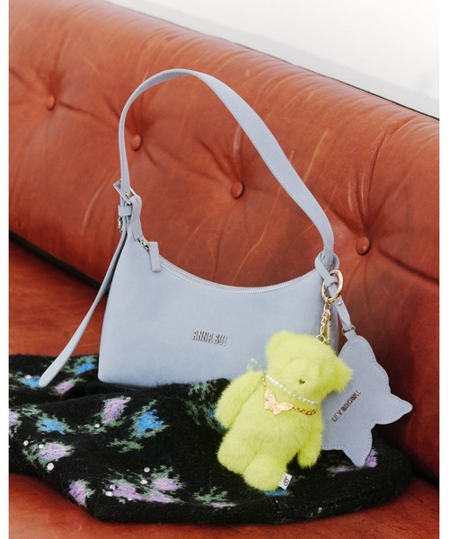 LILY BROWN（リリーブラウン）の「【LILY BROWN ×ANNA SUI】バタフライLily Bearチャーム（キーケース/キーアクセサリー・レディース・ベージュ/ホワイト/ライム/ブラック・F）」の7枚目の写真