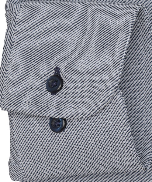 TOKYO SHIRTS(トウキョウシャツ)の「形態安定ノンアイロン ボタンダウン 長袖ストレッチビジネスワイシャツ(ビジネスシャツ・メンズ・ブルー・首回り41cm-裄丈82cm/首回り41cm-裄丈86cm/首回り42cm-裄丈82cm/首回り42cm-裄丈86cm/首回り43cm-裄丈82cm/首回り43cm-裄丈86cm/首回り39cm-裄丈80cm/首回り39cm-裄丈84cm/首回り37cm-裄丈80cm)」の3枚目の写真