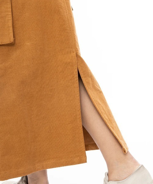 BILLABONG(ビラボン)の「【BILLABONG/ビラボン】24AW MAXI CARGO SKIRT/コーデュロイカーゴポケット付きスカート(スカート・レディース・ブラウン/アーミー/ブラック・MEDIUM)」の19枚目の写真