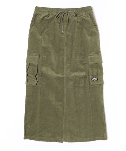 BILLABONG(ビラボン)の「【BILLABONG/ビラボン】24AW MAXI CARGO SKIRT/コーデュロイカーゴポケット付きスカート(スカート・レディース・ブラウン/アーミー/ブラック・MEDIUM)」の22枚目の写真