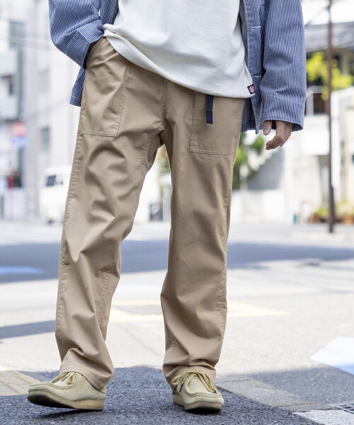 Gramicci（グラミチ）の「GRAMICCI/グラミチ 別注T/C TWILL BAKER PANTS（その他パンツ・メンズ・ブラック/チャコールグレー/ベージュ・LARGE/SMALL/MEDIUM）」の3枚目の写真